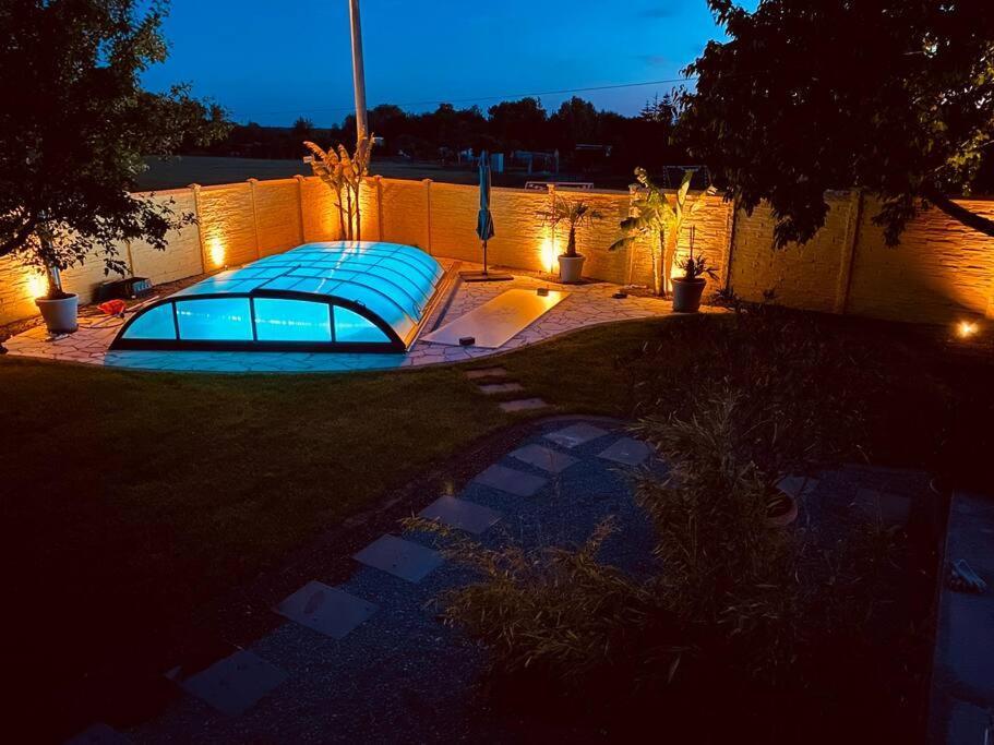 Pool, Sauna Und Blick Ins Gruene Wittenberg Εξωτερικό φωτογραφία